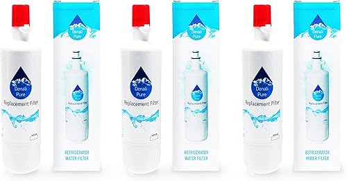 Paquete de 3 filtros de agua de repuesto para refrigerador Home Depot HDX FML-3, compatible con el cartucho de filtro de agua para refrigerador Home