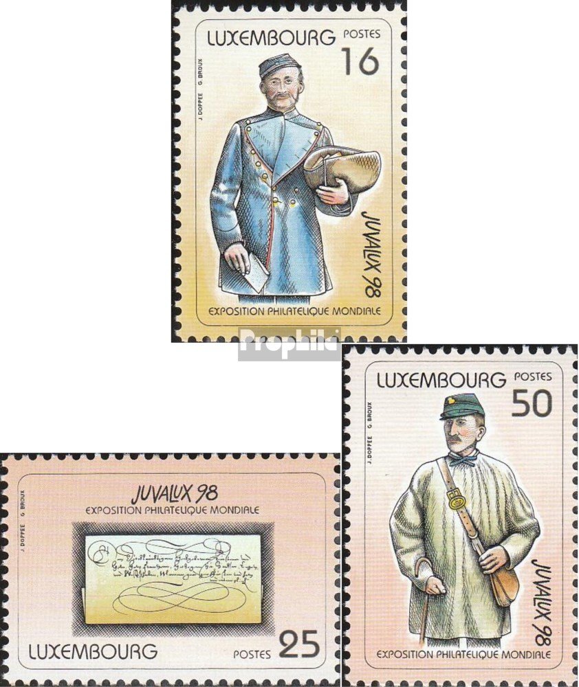Luxembourg 1446-1448 (complete.issue.) unmounted mint/never hinged ** MNH 1998 Stamp Exhibition JUVALUX (Stamps for collectors)