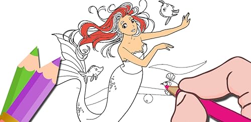 Princess Girls Coloring Game