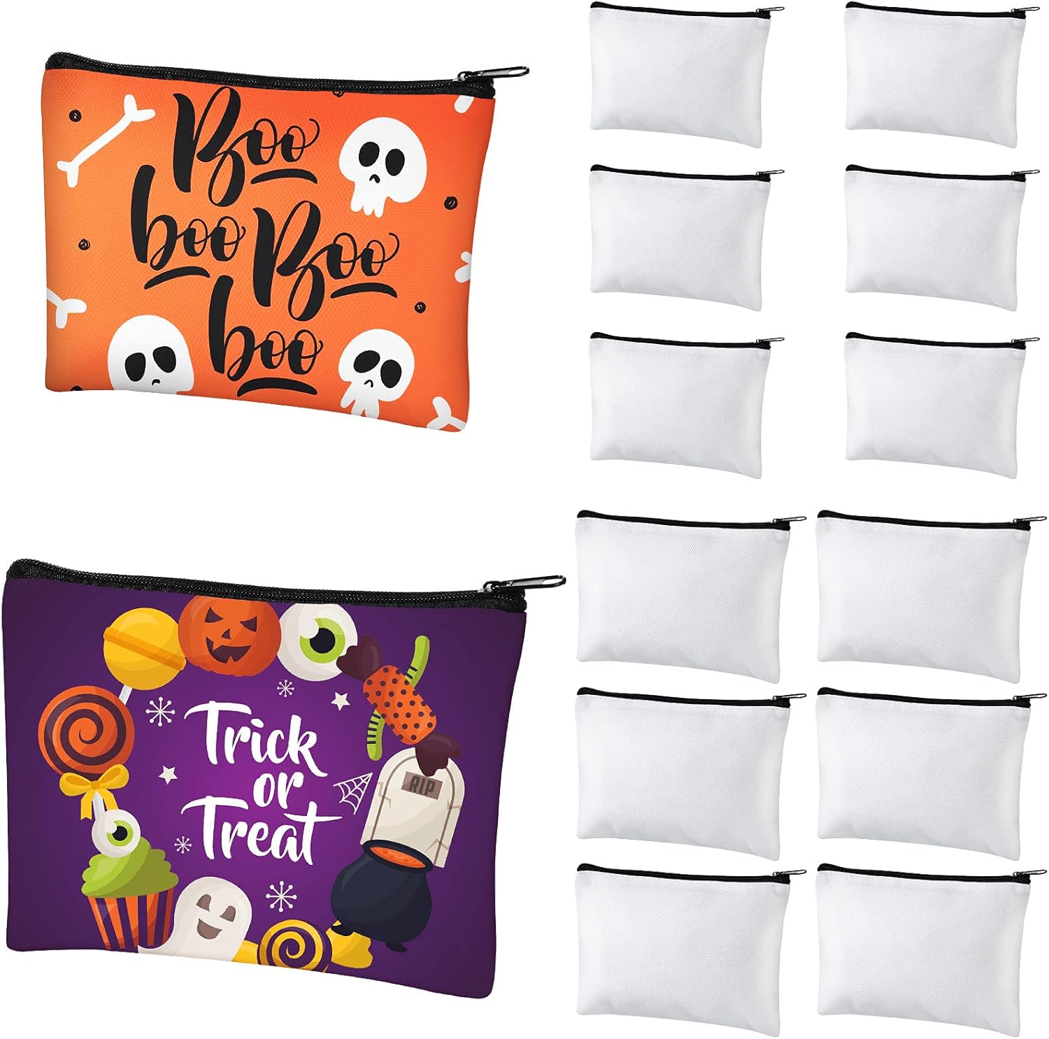 sublimation zipper pouch