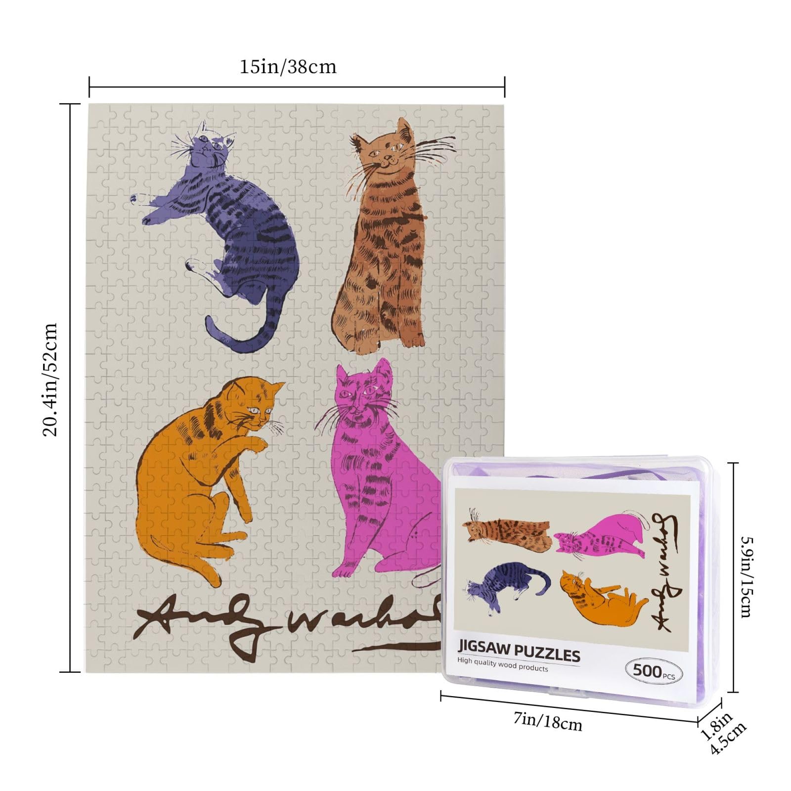 ジグソーパズル完成品　猫 71Ftips2JRL._UF894,1000_QL80_.jpg
