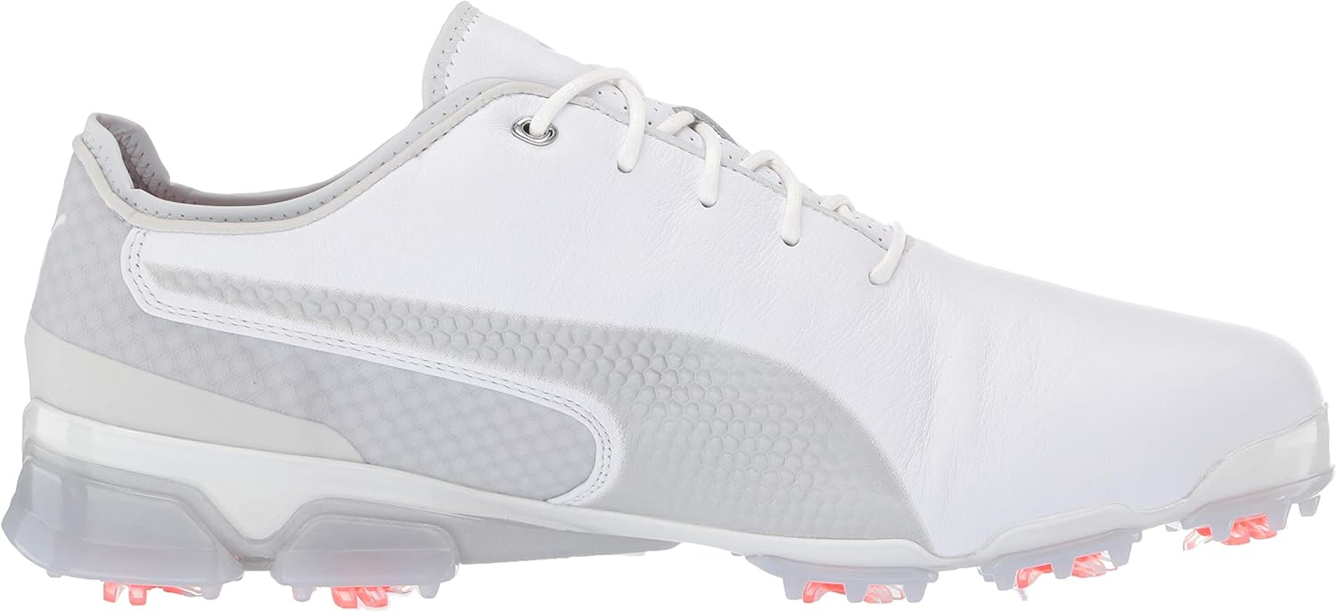 Men's Ignite Proadapt Golf Shoe 8 Puma White-gray Violet