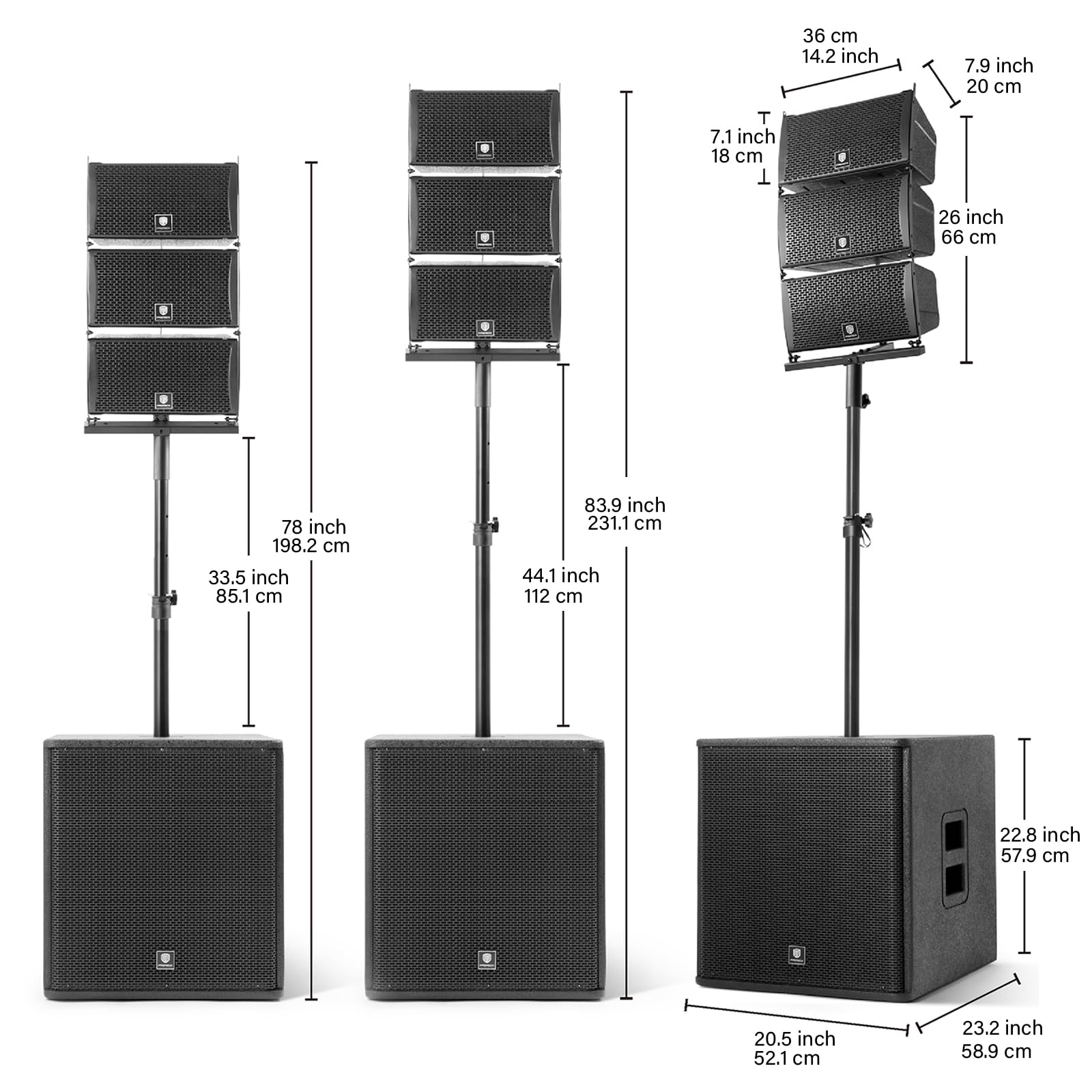 Amazon.com: 9000Watt P.M.P.O. 2.2 Channel Power PA Speaker