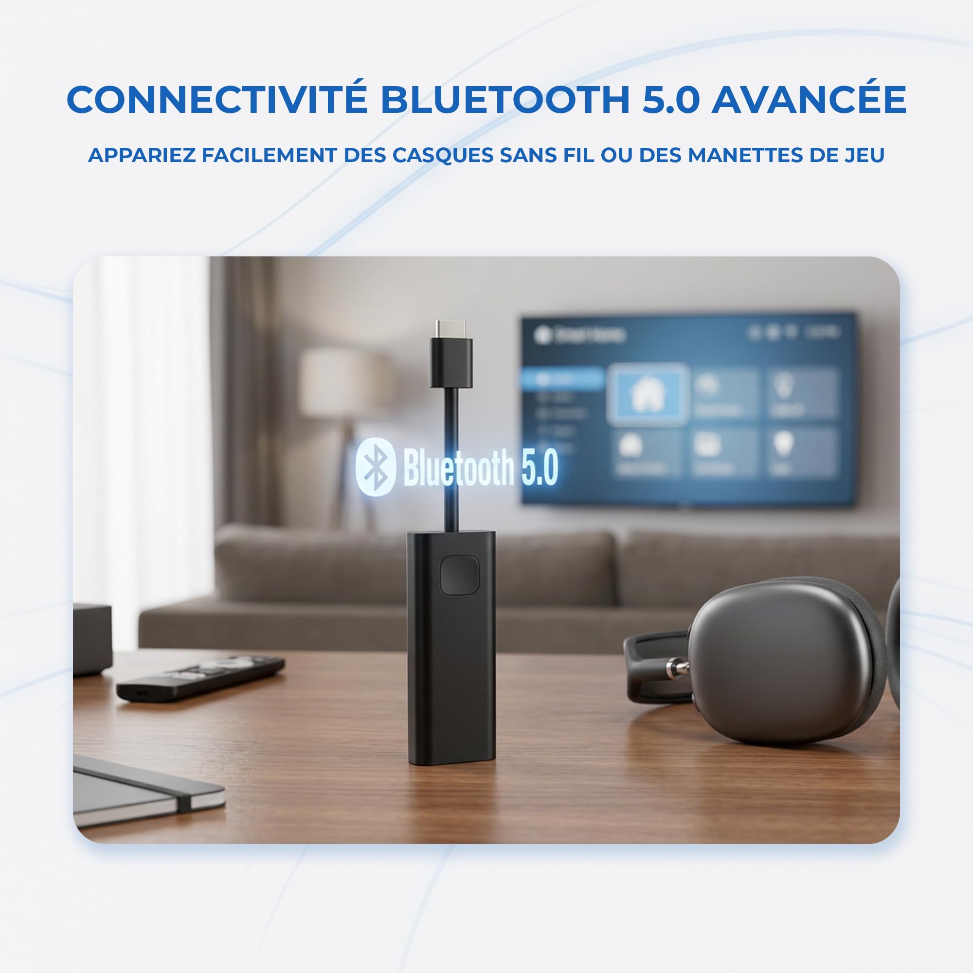 Dcolor GD1 Android TV Stick 4K with Chromecast Built-in, Google Assistant, Netflix 4K Certified, WiFi & Bluetooth, Streaming Media Player