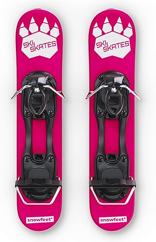 Miniatura 10 de Skiskates - Short Mini Ski  44 cm  Skates for Snow  Skating Skis Snowblades Skiboards  Ice Skates for Snow  Shortest Skis Ever