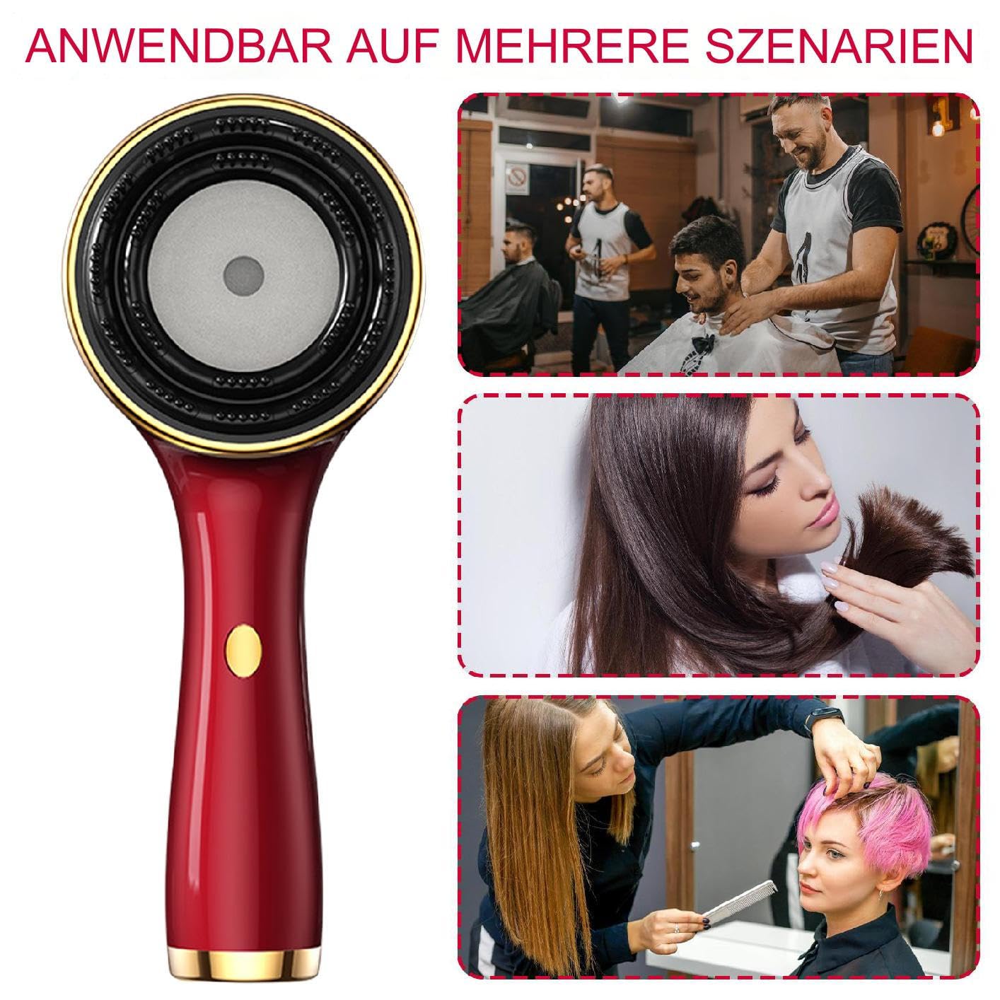 Kopfhaut-Massagekamm, Kopfhaut-Massagegerät Haaröl-Applikator
