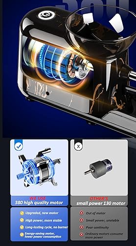 Miniatura 2 de Máquina de laminación de cigarrillos eléctrica Inyector automático Minin Portable Tobacco Roller Maker (tamaño regular de 0.31 pulgadas, líneas