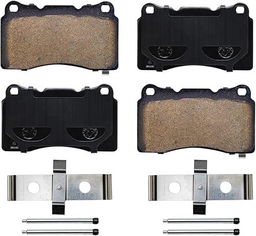 Miniatura 354 de Detroit Axle - Rotores de disco delantero de 10.827 in + pinza de freno lateral del pasajero de repuesto para Toyota RAV4 Prius V Lexus HS250H Scion