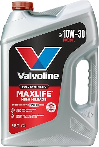 Vista 54 de Valvoline - Aceite de alto millaje 150 K con MaxLife Plus Technology, SAE 10W-30, 1 cuarto de galón, paquete de 2