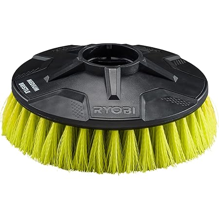 Ryobi RAKSCRUBS Soft Nylon Brush (Single) Patio, Lawn