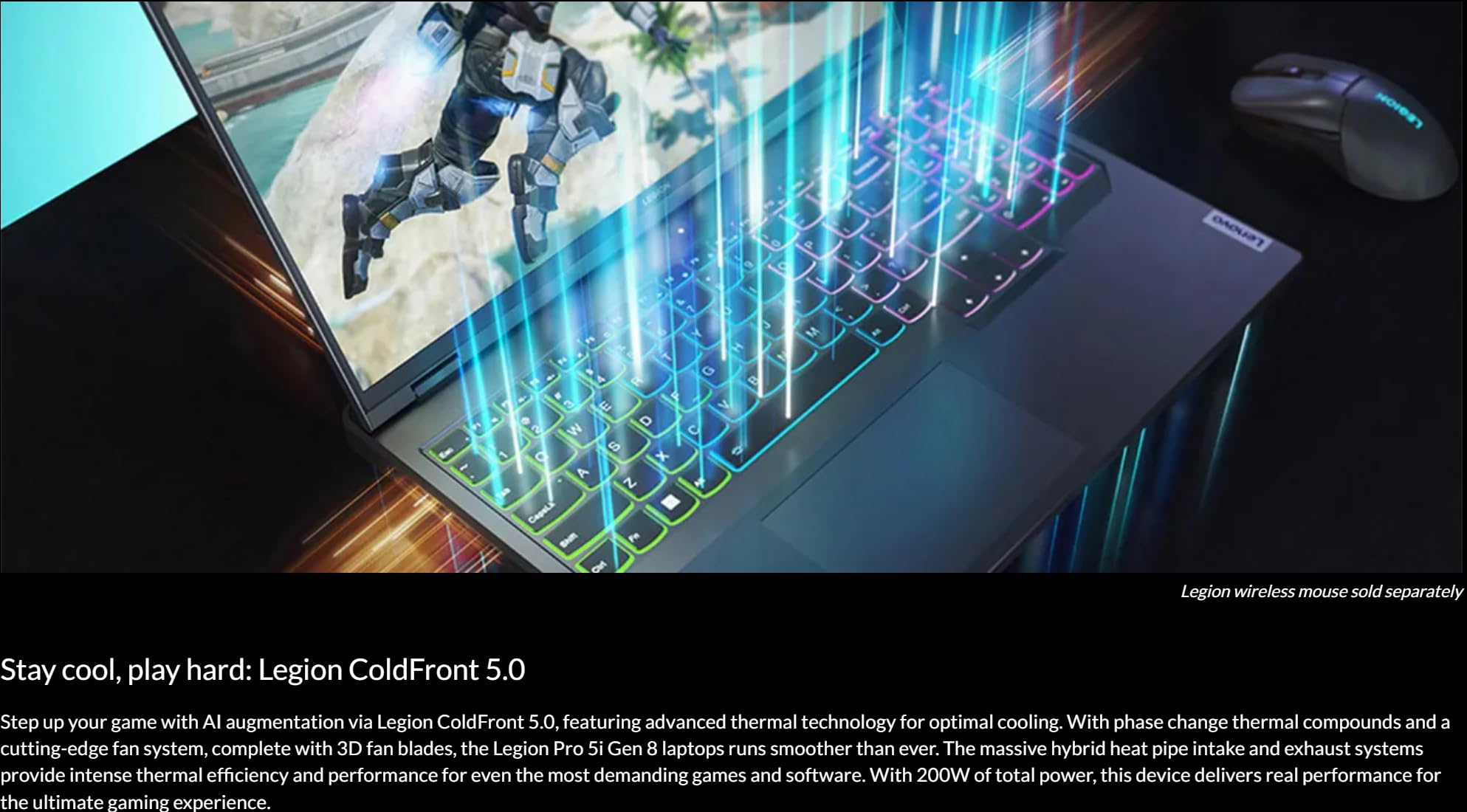 Amazon.com: Lenovo Legion Pro 5i Gaming Laptop, 16