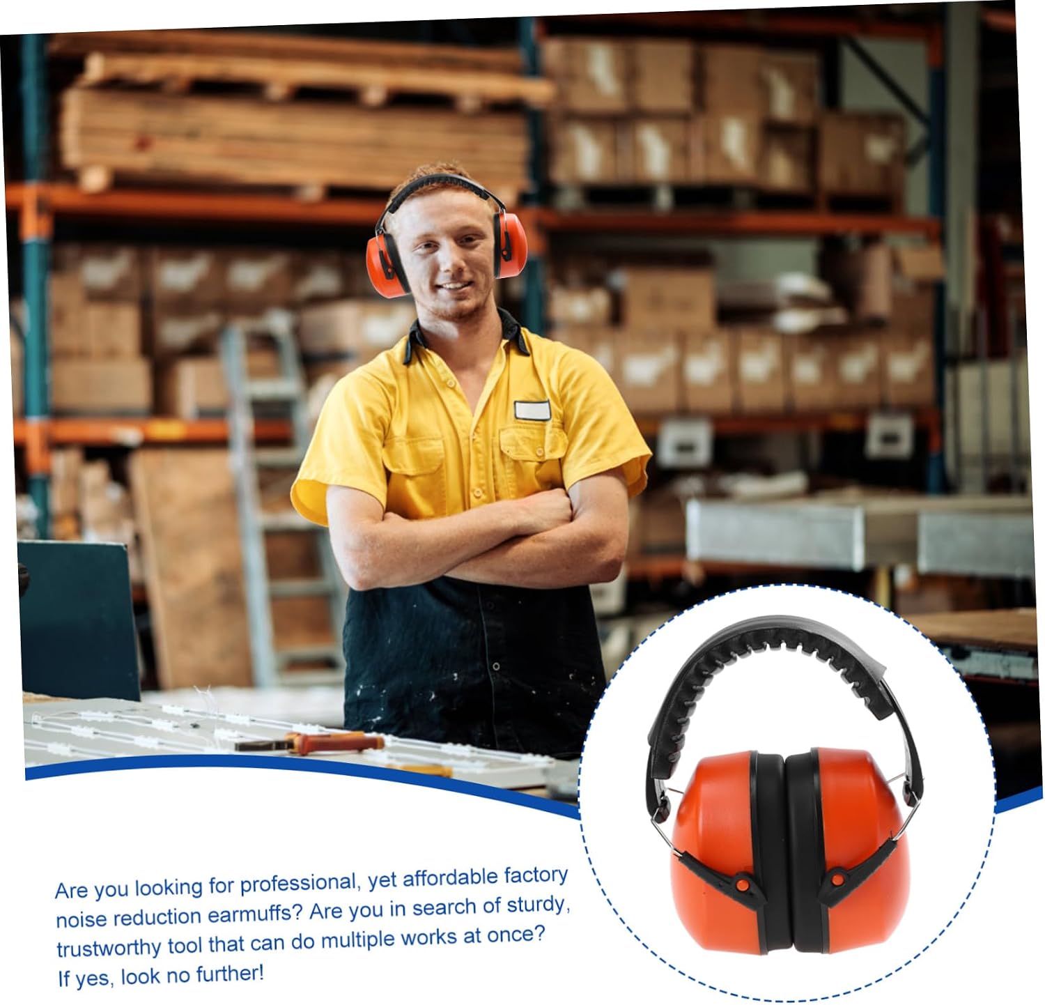 POPETPOP Noise Reduction Earmuffs Noise Headphones Cancelling Noise-cancelling Headphones Noise Cancelling