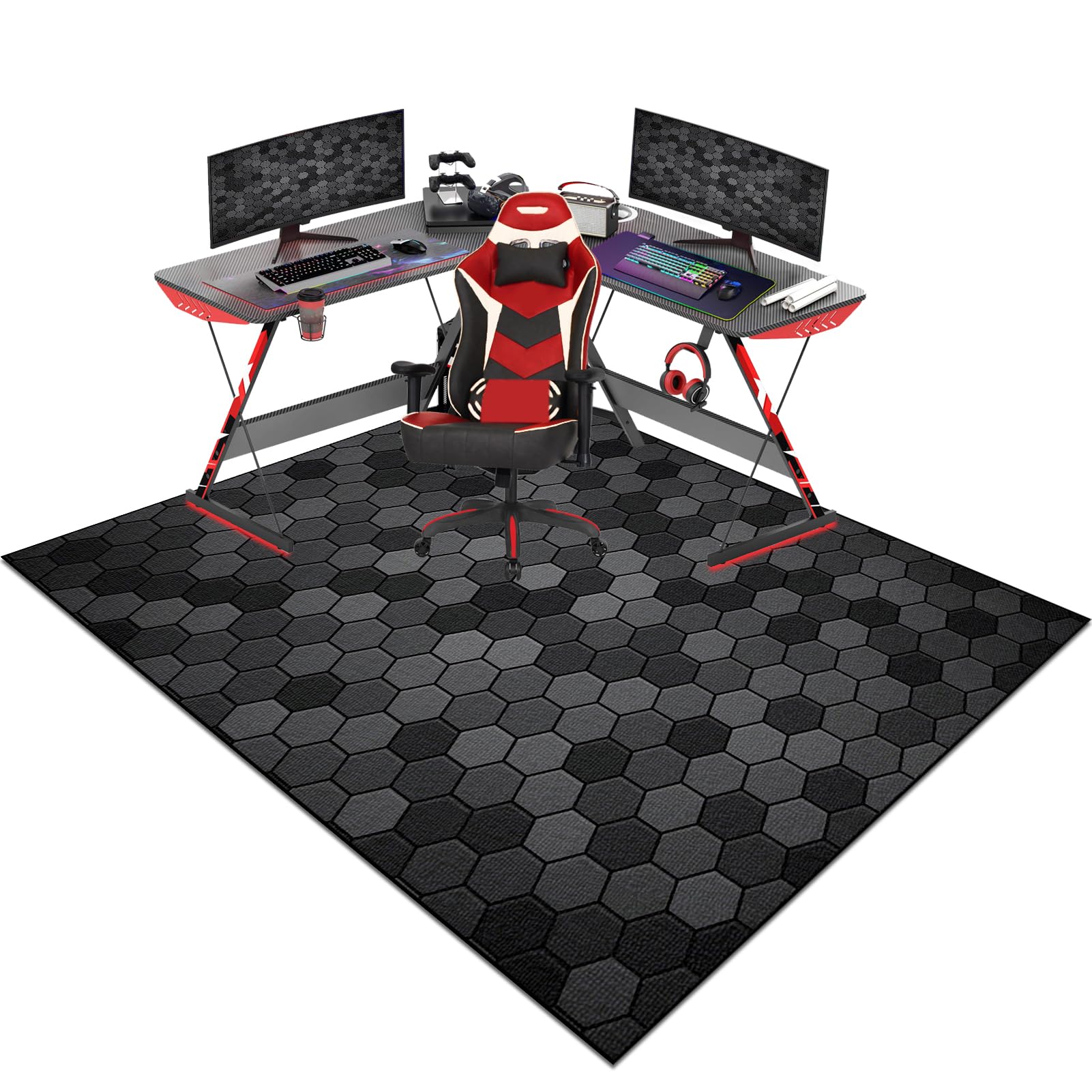 Xiaputcr Color-M575 Floor Protectors Mat For Hard Floors Office Large Hard Floors Gaming Chair Mat Floor Protectors Mat Office Chair For Parquet Laminate Hard Floors Desk Chair Mats For Carpeted Floor 60 X 70 Cm