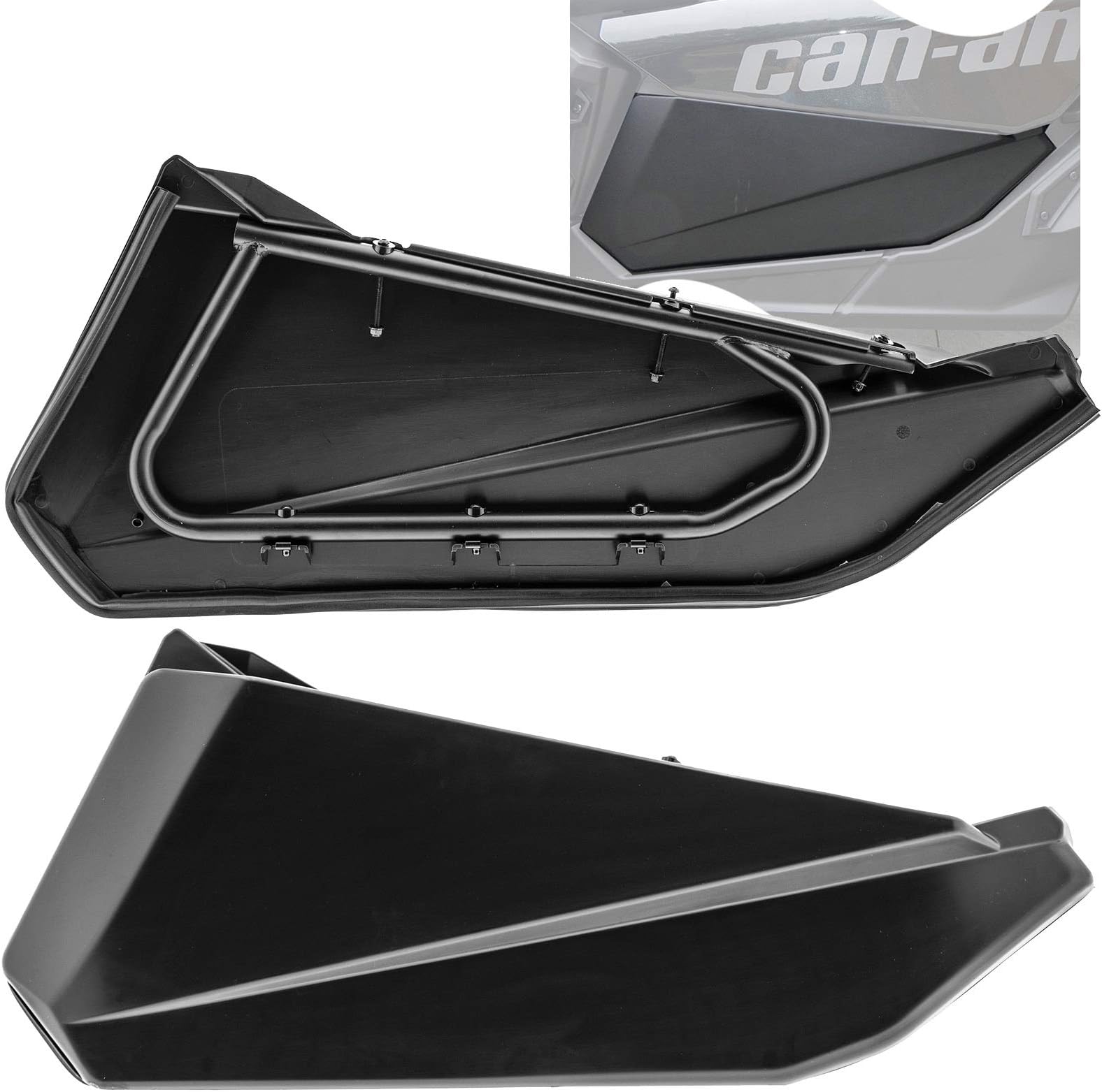 X3 Replacement Lower Door Panels Inserts for Can Am Maverick X3 2017-2021 (TWO Doors)