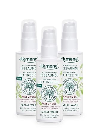 alkmene tea tree face wash