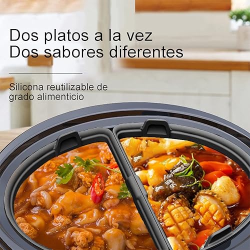 Miniatura 2 de Olla de cocción lenta, forros de silicona para olla de cocción lenta, forros de cocción lenta se ajustan a Crock-Pot de 6 cuartos de galón de