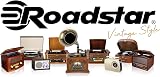 Roadstar HRA-1500UEMP Vintage FM/MW Portable CD Radio CD MP3 Player USB Recording Stereo Remote Control Headphone Jack Wood - 8