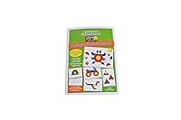 Vista 8 de LEARNING ADVANTAGE Pattern Block Cards - Set of 20 Double-Sided Cards - Early Geometry for Kids - Teach Creativity, Sequencing and Patterning
