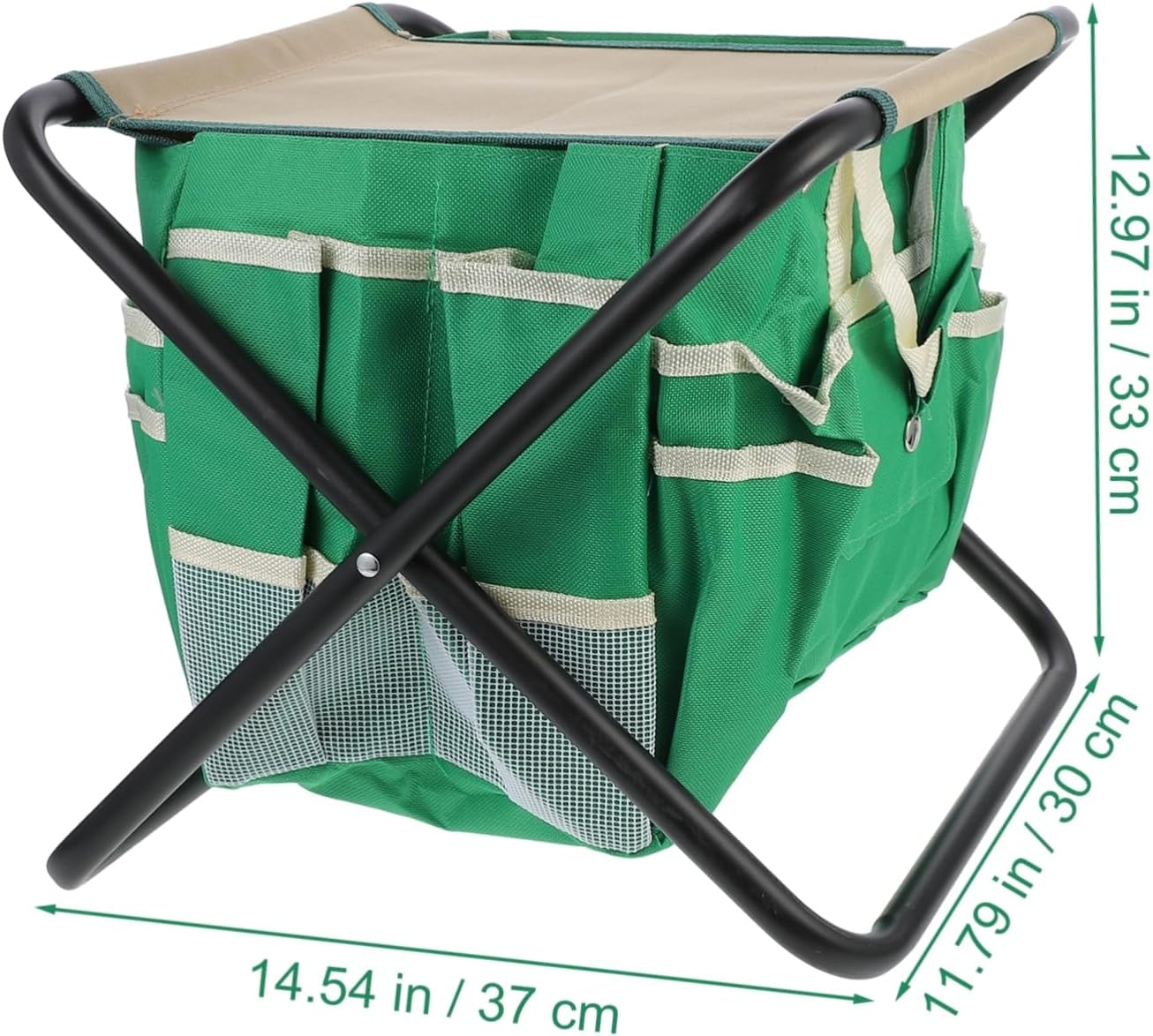 Totority Environmental-Friendly Material Stool Compact Folding Stool for Camping and Outdoor Activities
