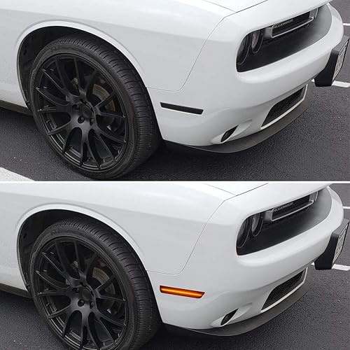 Miniatura 7 de Kits de luces intermitentes laterales LED con lente ahumada para Dodge Challenger 2008 2009 2010 2011 2012 2013 2014, lámparas de repuesto para