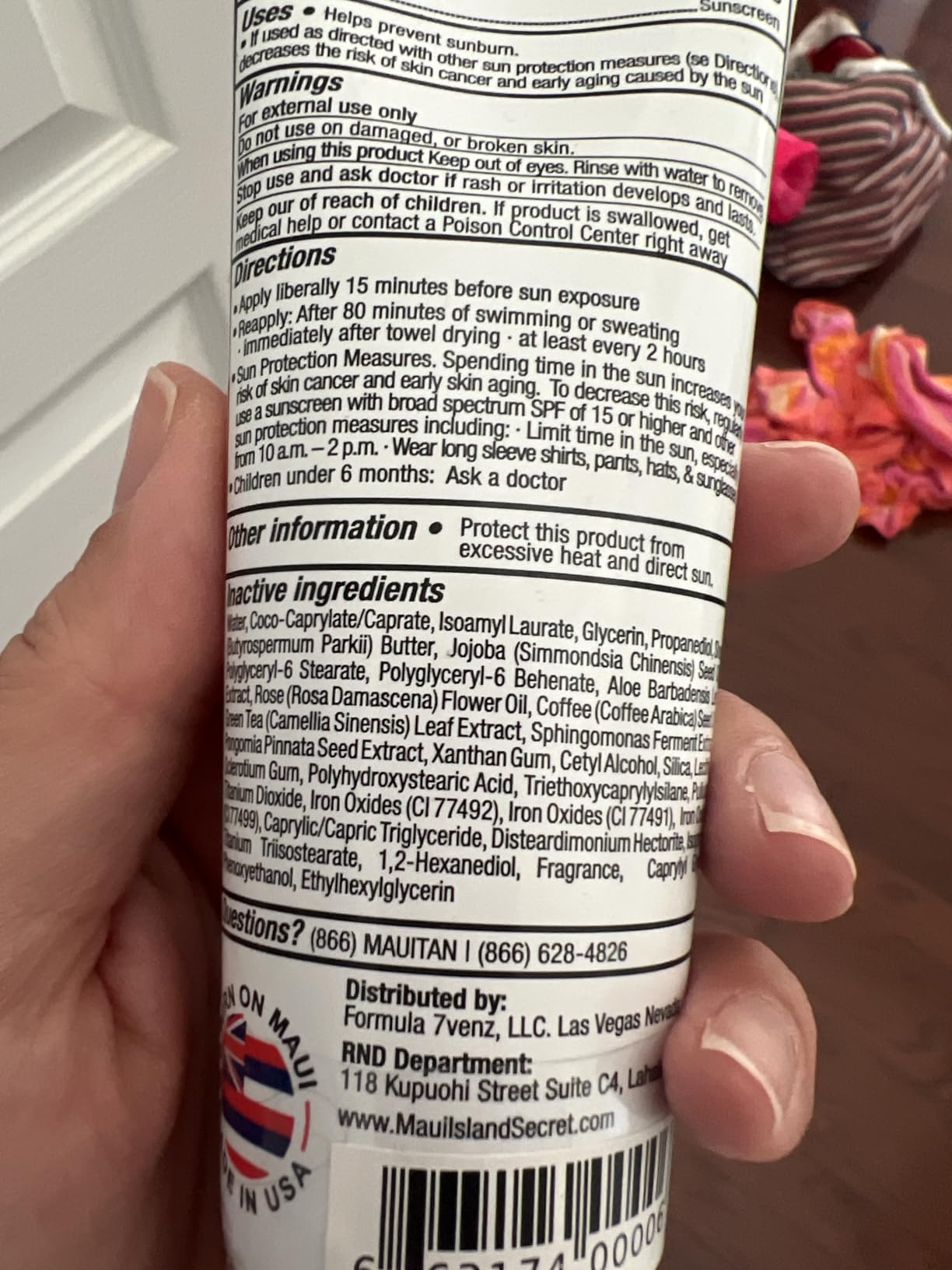 Maui Island Secret Browning Creme SPF 5