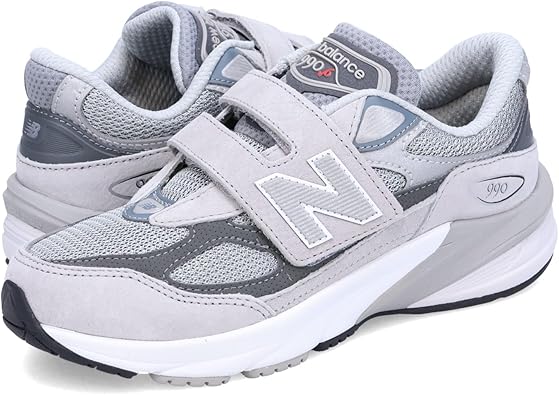 Amazon | [ニューバランス] スニーカー 990 キッズ PV990BK6 ブラック