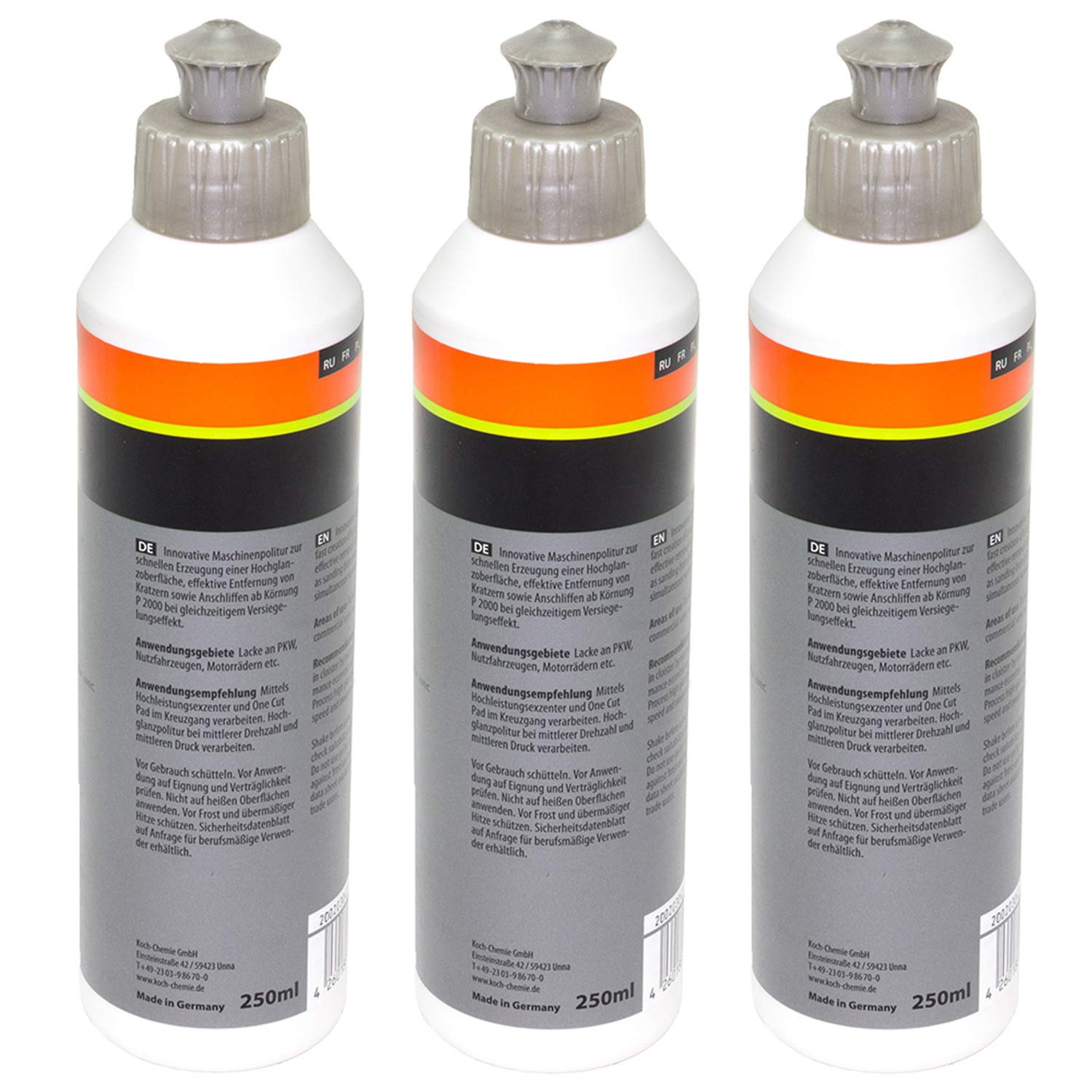 Hochglanzpolitur mit Versiegelung One Cut & Finish P6.01 Koch Chemie 750 ml