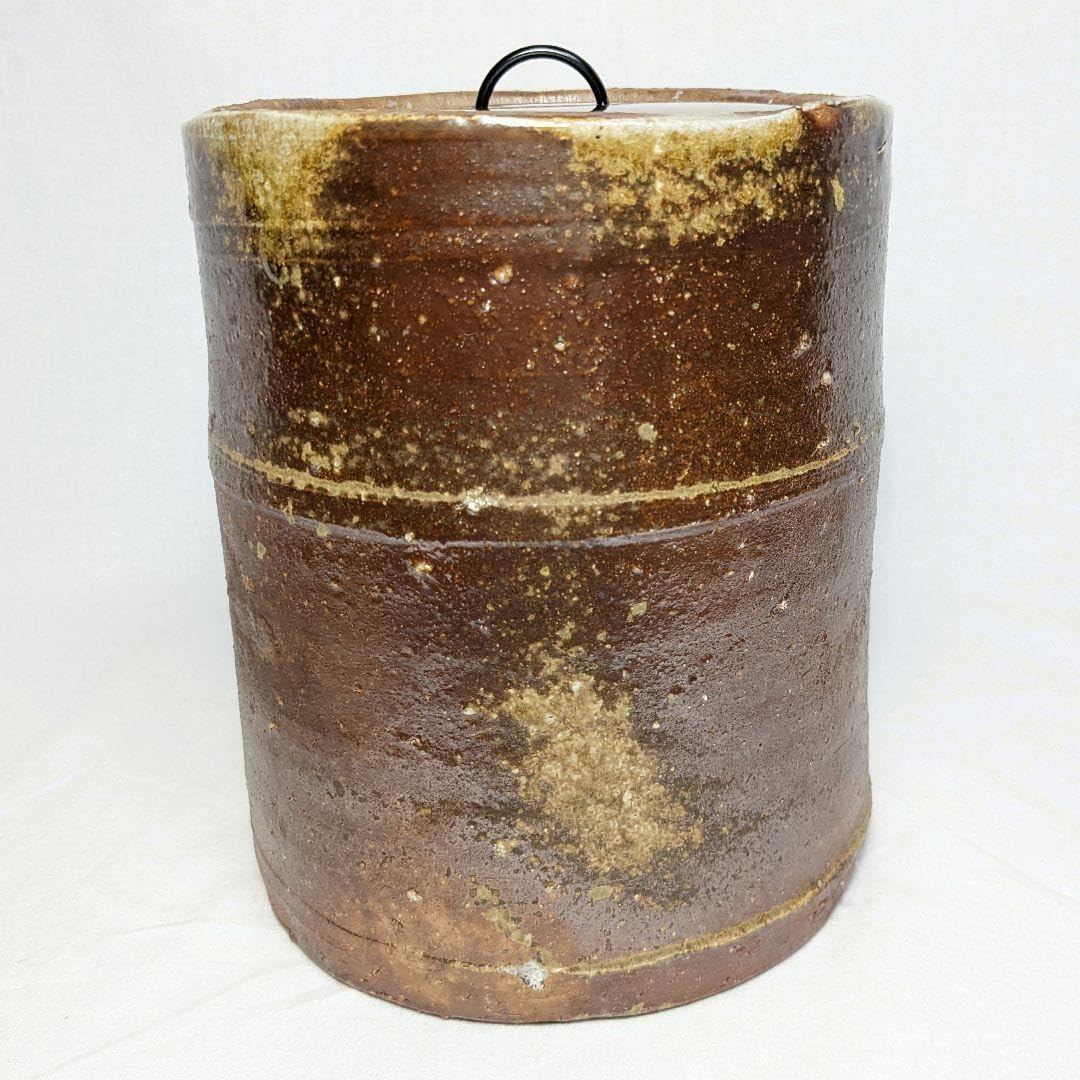 人間国宝 藤原啓 備前焼 水指 共箱共布栞付き 茶道具 茶器 抹茶 塗り蓋 食器 Amazon.co.jp: 人間国宝 藤原啓 備前焼 水指 共箱共布栞付き