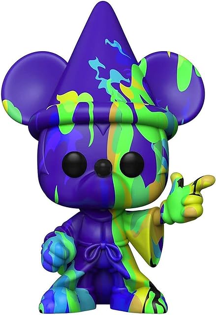 Funko 51942 POP Disney:Fantasia 80th-Mickey#2 (Artist Series) Fantasia Collectible Toy, Multicolour