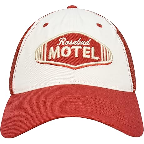 Schitt's Creek Rosebud Motel Mesh Trucker Hat