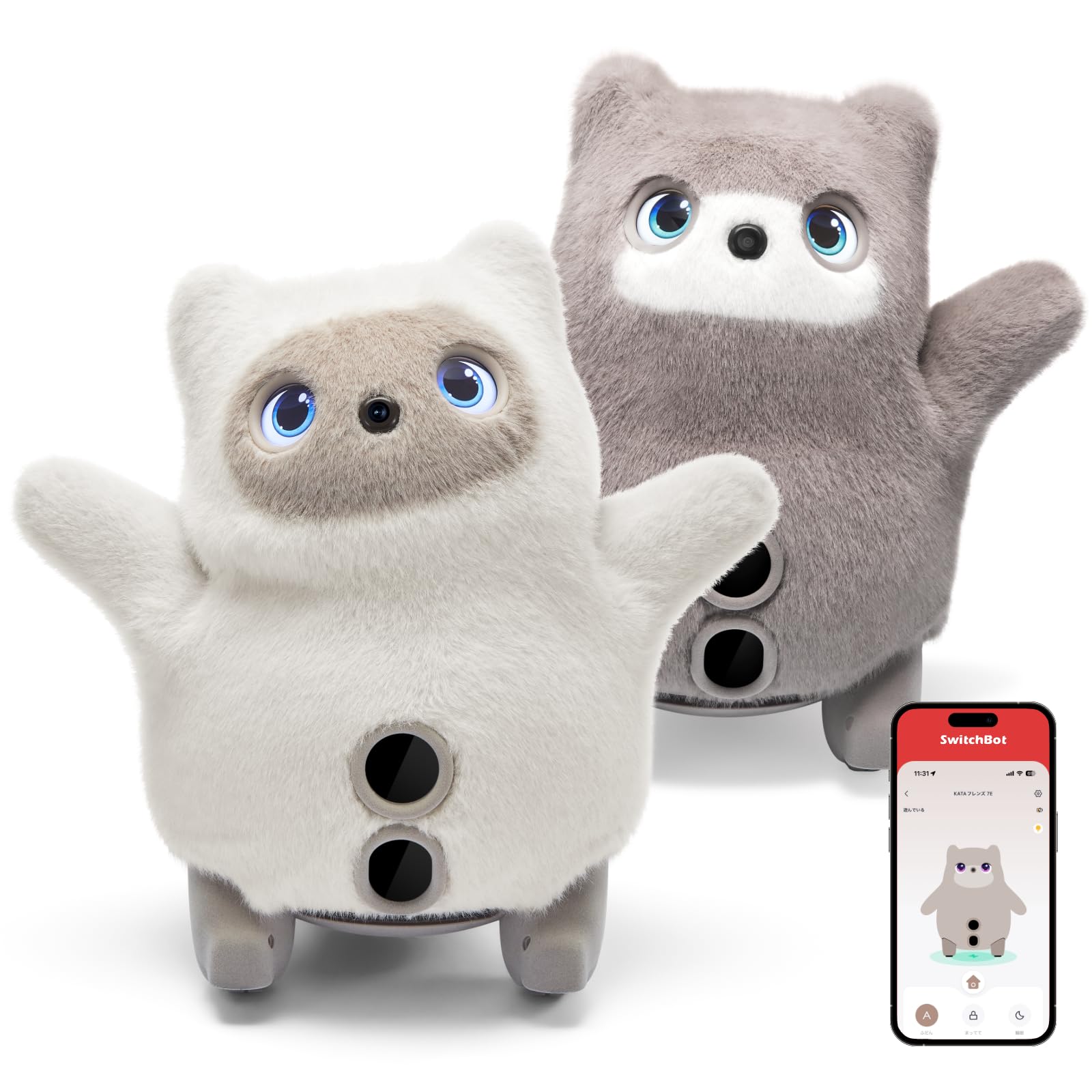 Amazon.co.jp: SwitchBot KATA フレンズ AI ペット ロボット - 感情が
