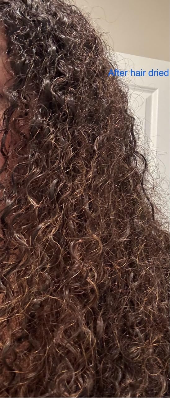 Ecoslay Rice Pudding Leave-In Conditioner for Curly & Dry Damaged Hair - Moisturizer & Detangler, Strengthens Fine Hair, Men & Women, 16oz