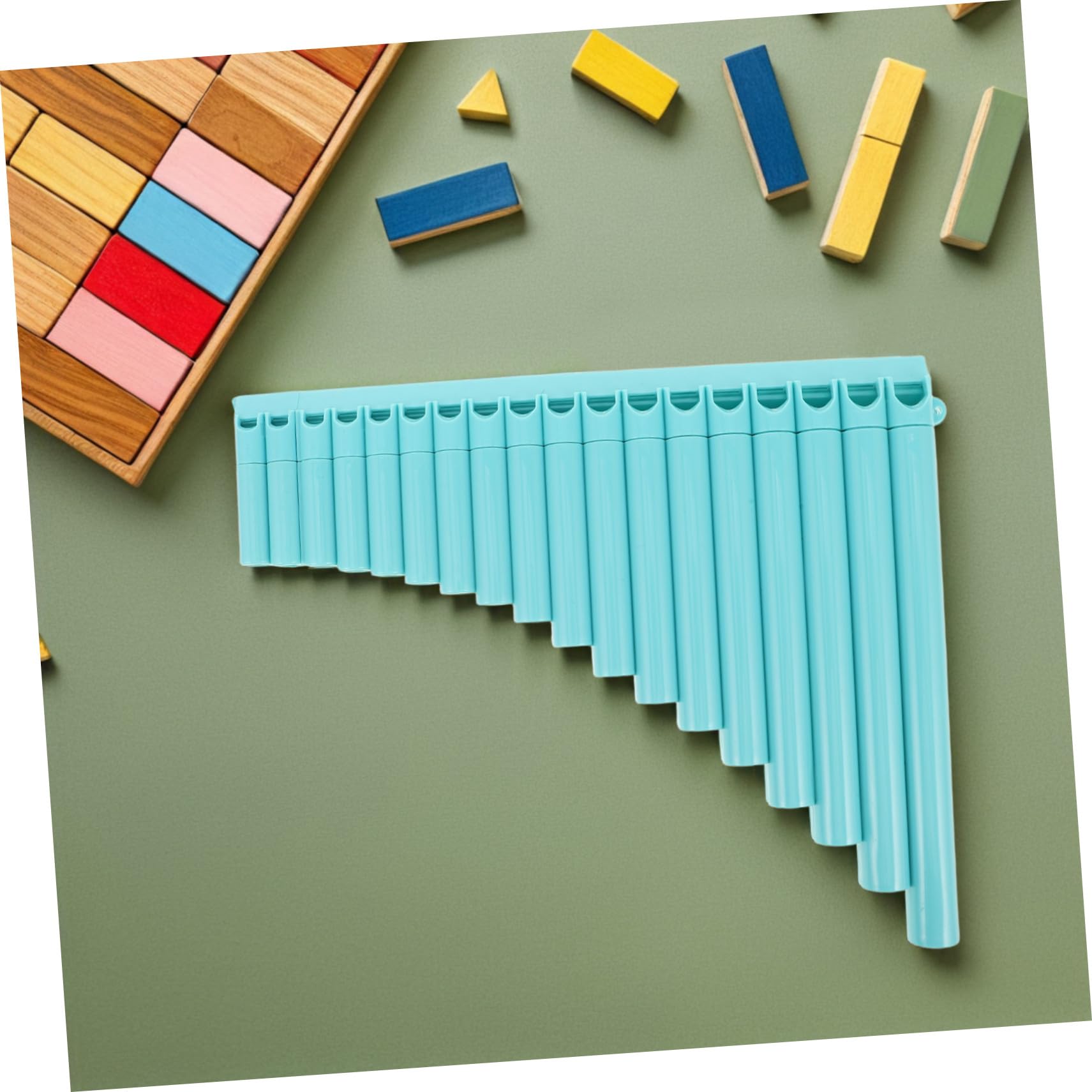 Flauto di Pan Canne in Do per Ragazzo Ragazza Strumento Fiato per Principianti Giocattolo Musicale Educativo per Pratica Quotidiana