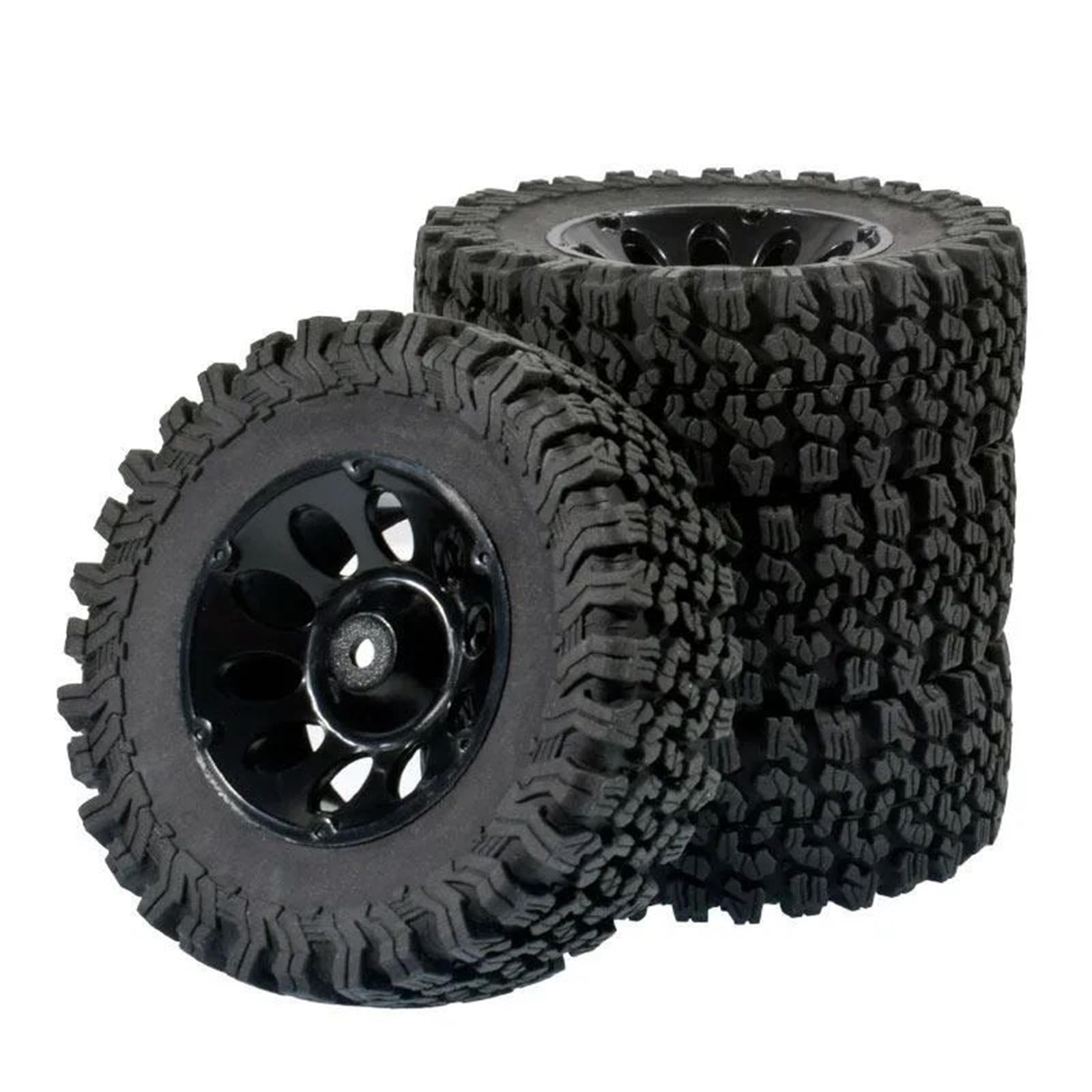 90 Mm 4Stück Weiche Gummi-Radreifen Für MST Für JIMNY 1/10 RC Crawler Teile