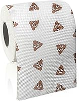 Vista 8 de Poop - Decoraciones de feliz cumpleaños para mujeres, hombres, ella, él, 3 capas, 150 hojas, rollo de papel higiénico novedoso, papel higiénico