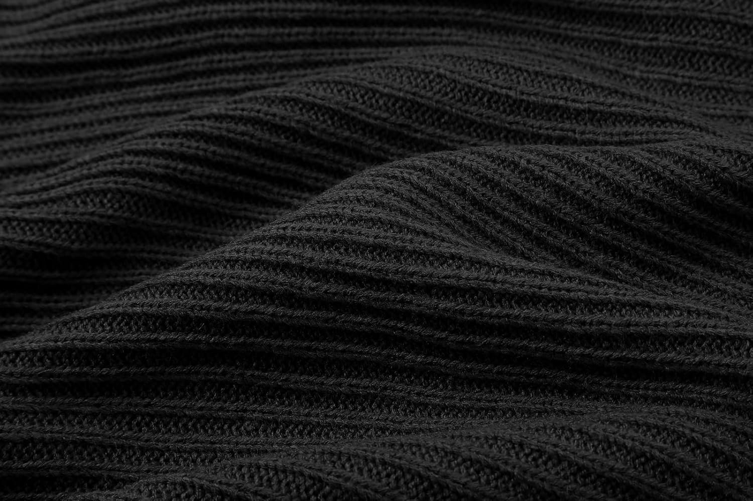 chouyatou Women's Turtleneck 2 Piece Outfits Ribbed Knit Sweater Midi Pencil Skirt Set - Image 6