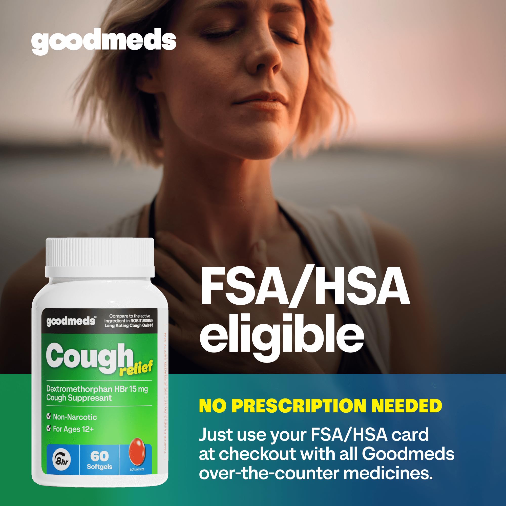 Amazon.com: GoodMeds Cough Relief for Adults Softgels