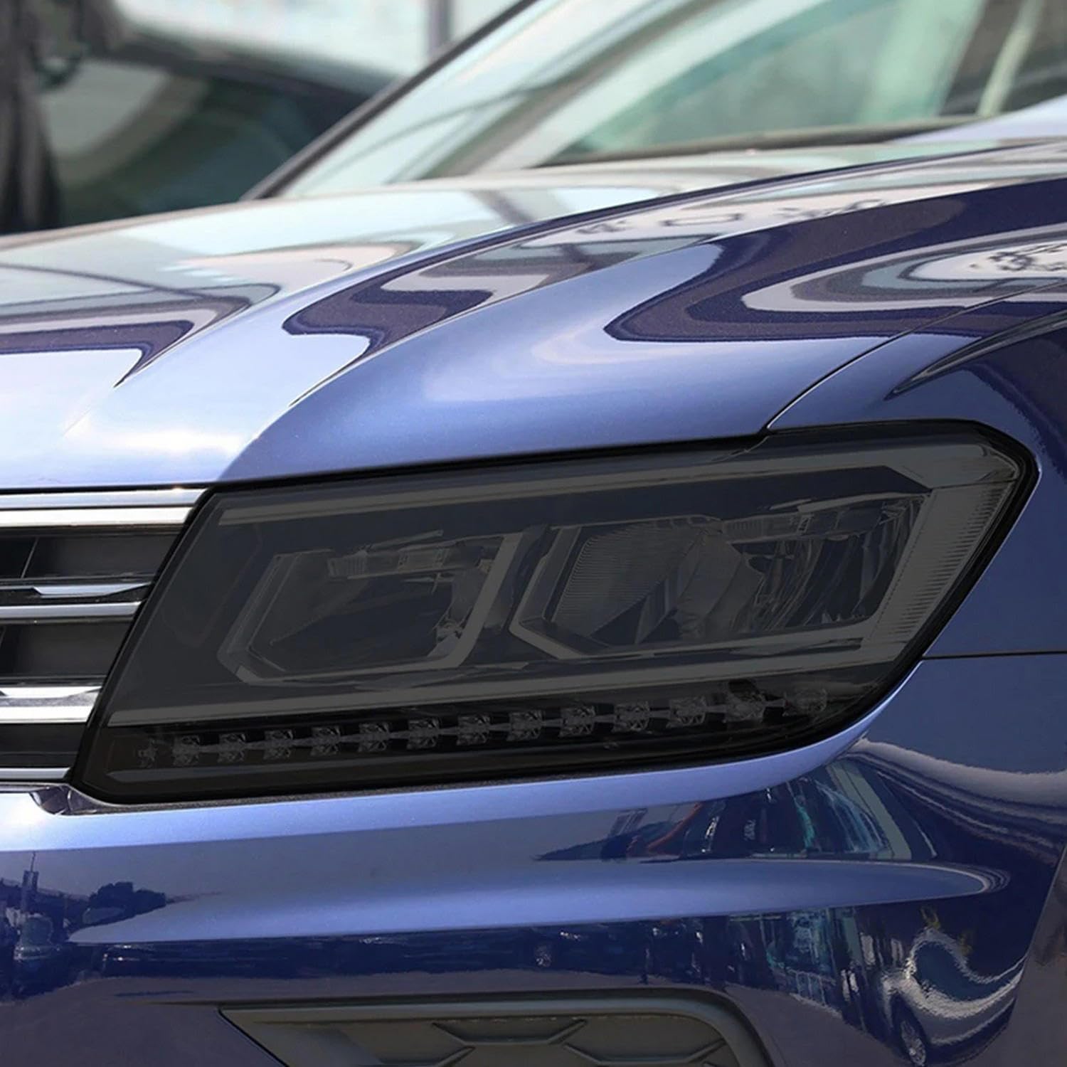 Car Headlight Protective Film Headlamp Restoration Transparent TPU Sticker,for Volkswagen VW Tiguan 5N MK2 2017-Present Accessories
