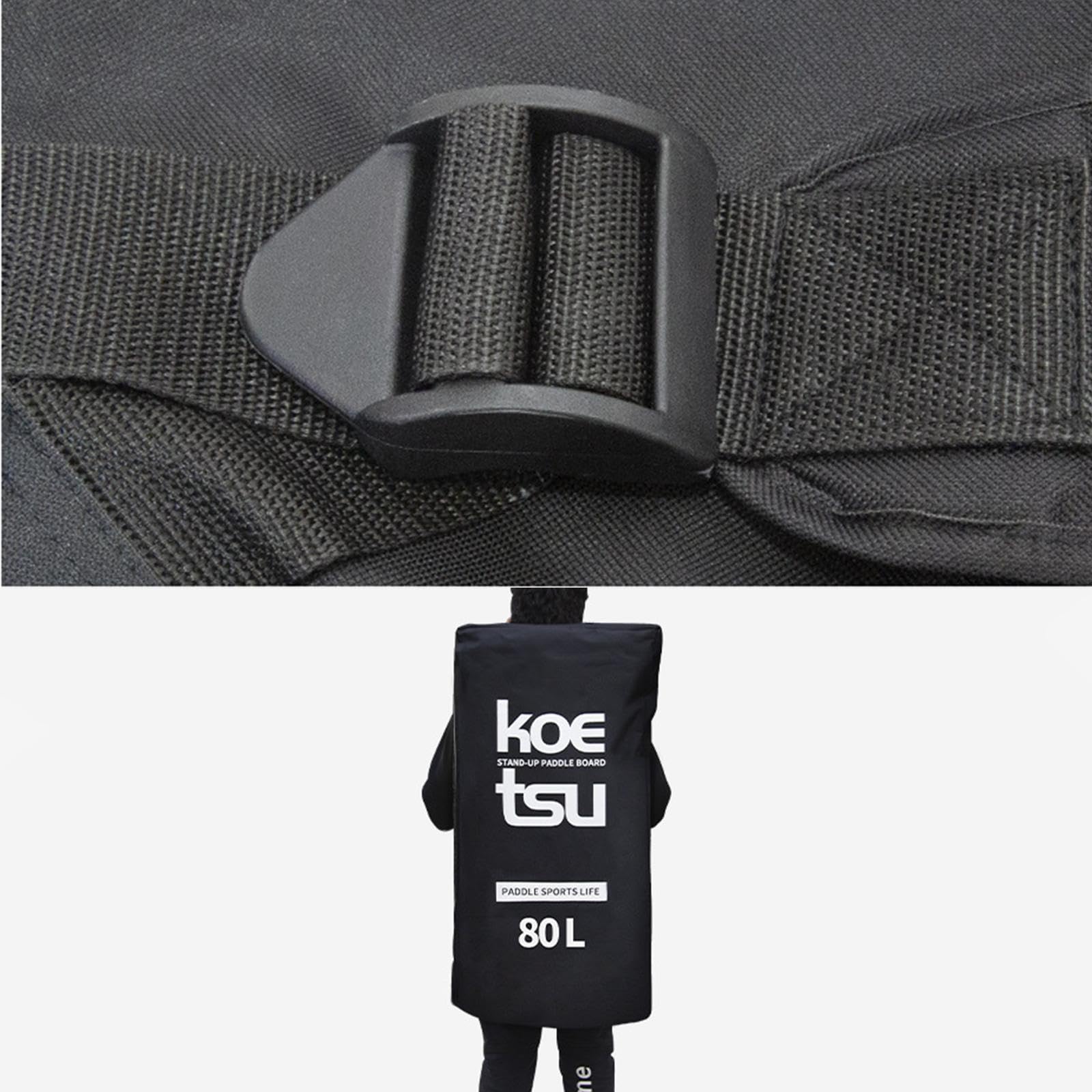 Torba podróżna i do przechowywania do nadmuchiwanej deski SUP, 105L