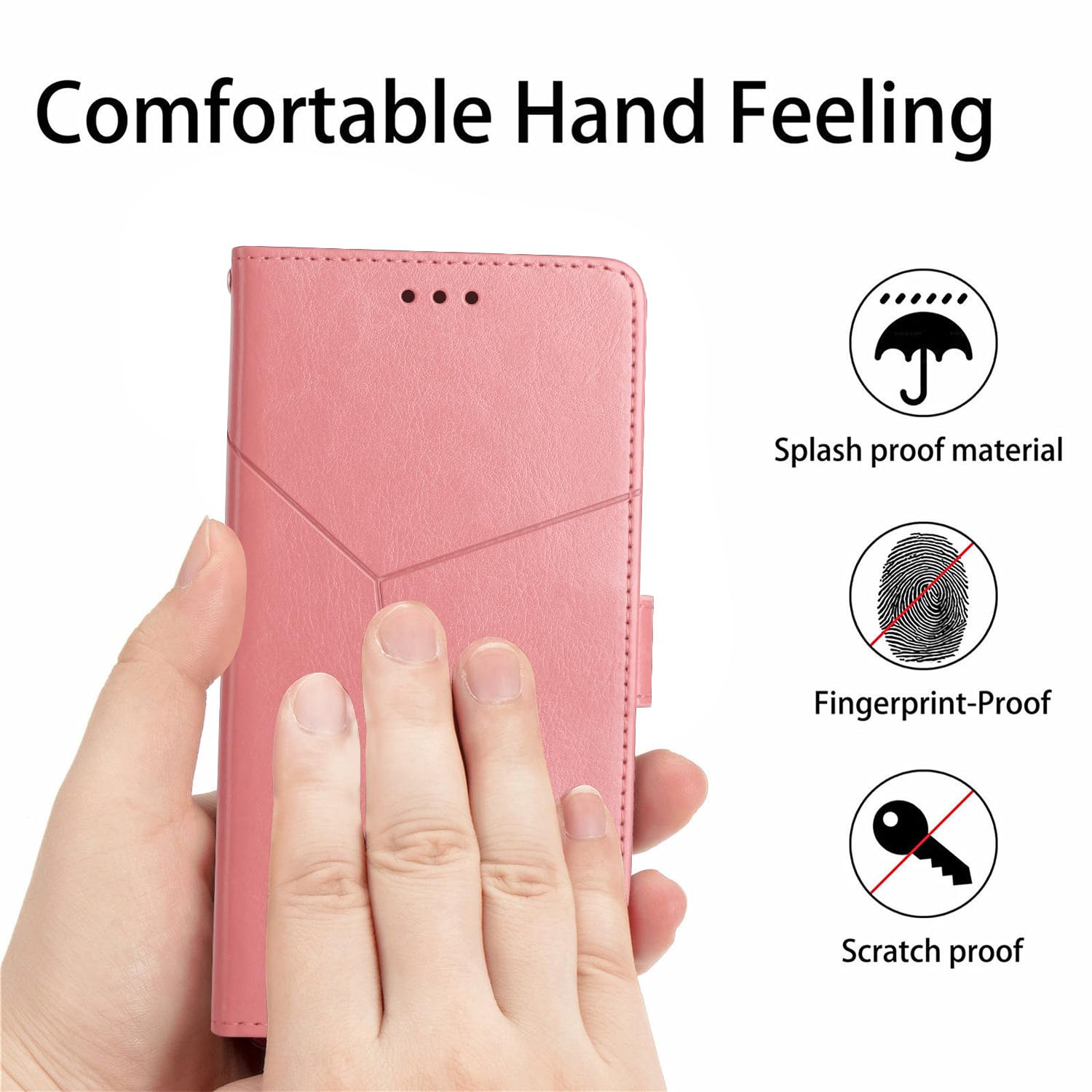 Motorola Moto G35 5G Hülle – Flip-Lederhülle Mit Ständer & Kartenfach, Magnetisch & Stoßfest