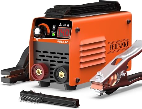 FEIFANKE IGBT Inverter Welding Machine, Synergic Control Stick/LTIG Welder With Hot Start ARC Force VRD, 140A Power Welding Tools