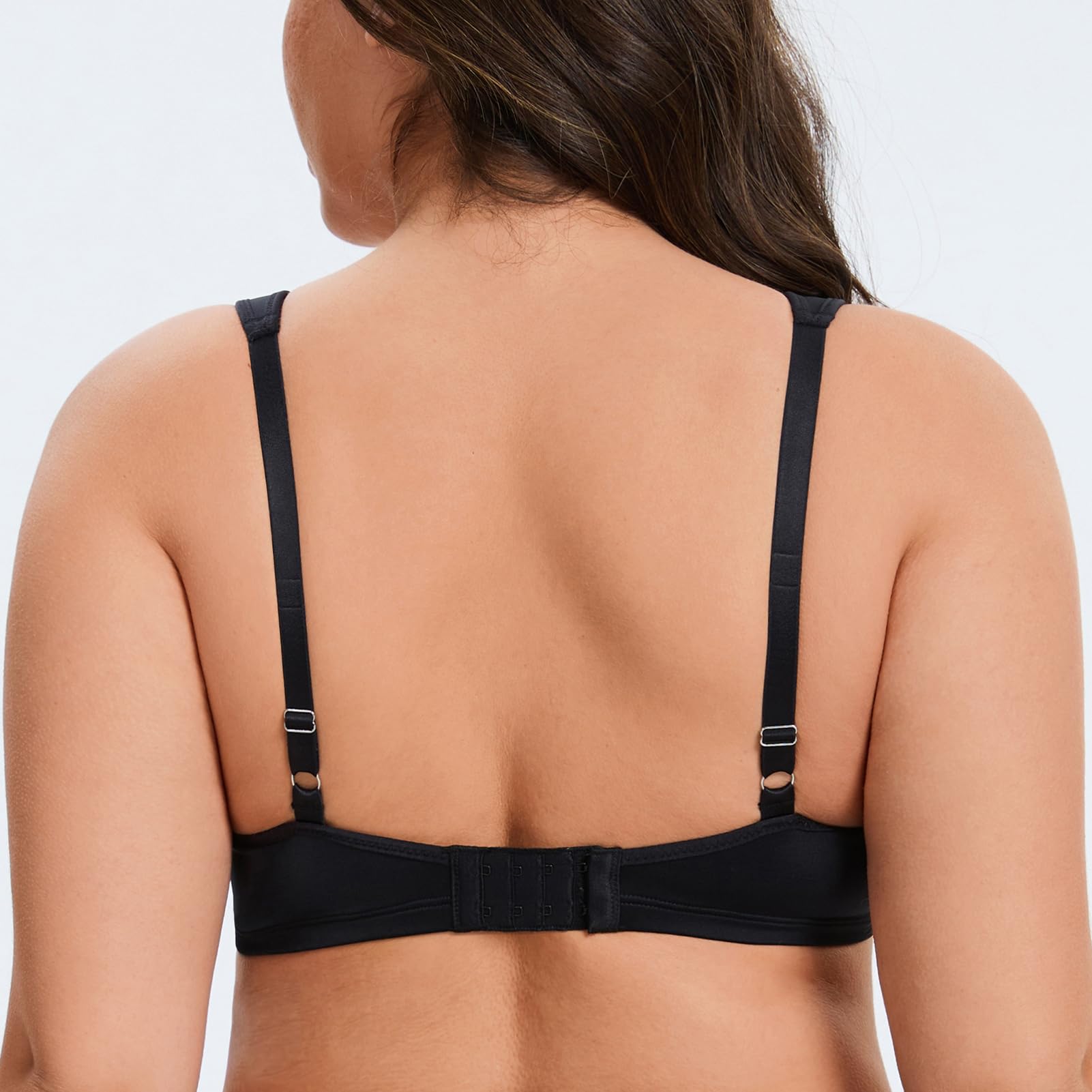 MELENECA Soutien-Gorge Minimiseur à Armatures, Grande Taille, sans Couture, Non rembourré, pour Femme