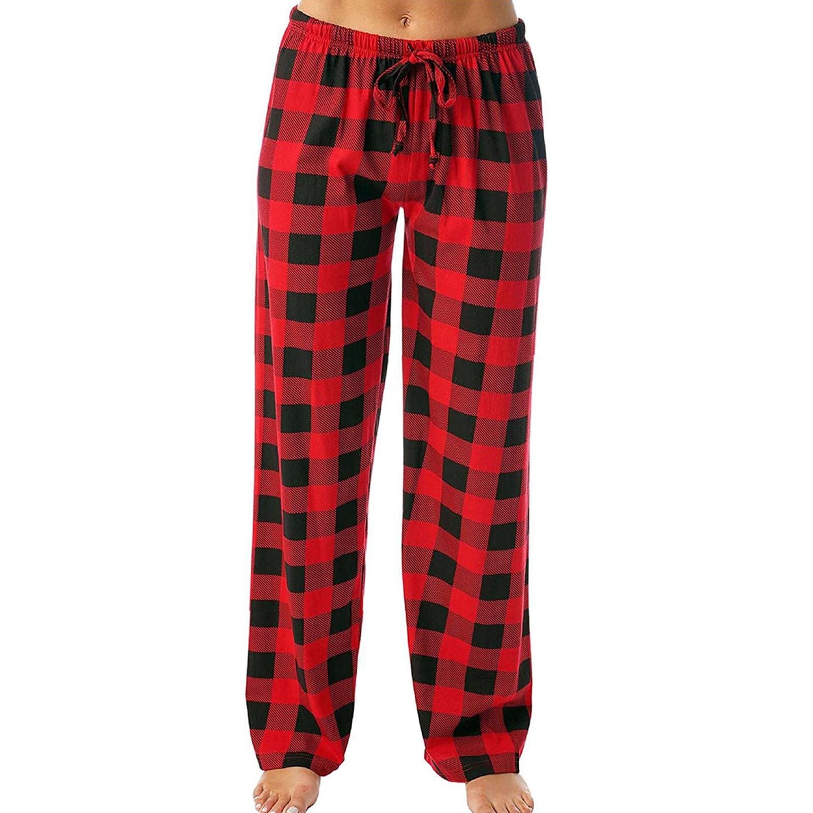 Pyjama Homme Ekouaer Lot De 2 - Pantalons Doux à Carreaux Avec Pyjama Homme Ekouaer Lot De 2 - Pantalons Doux à Carreaux Avec