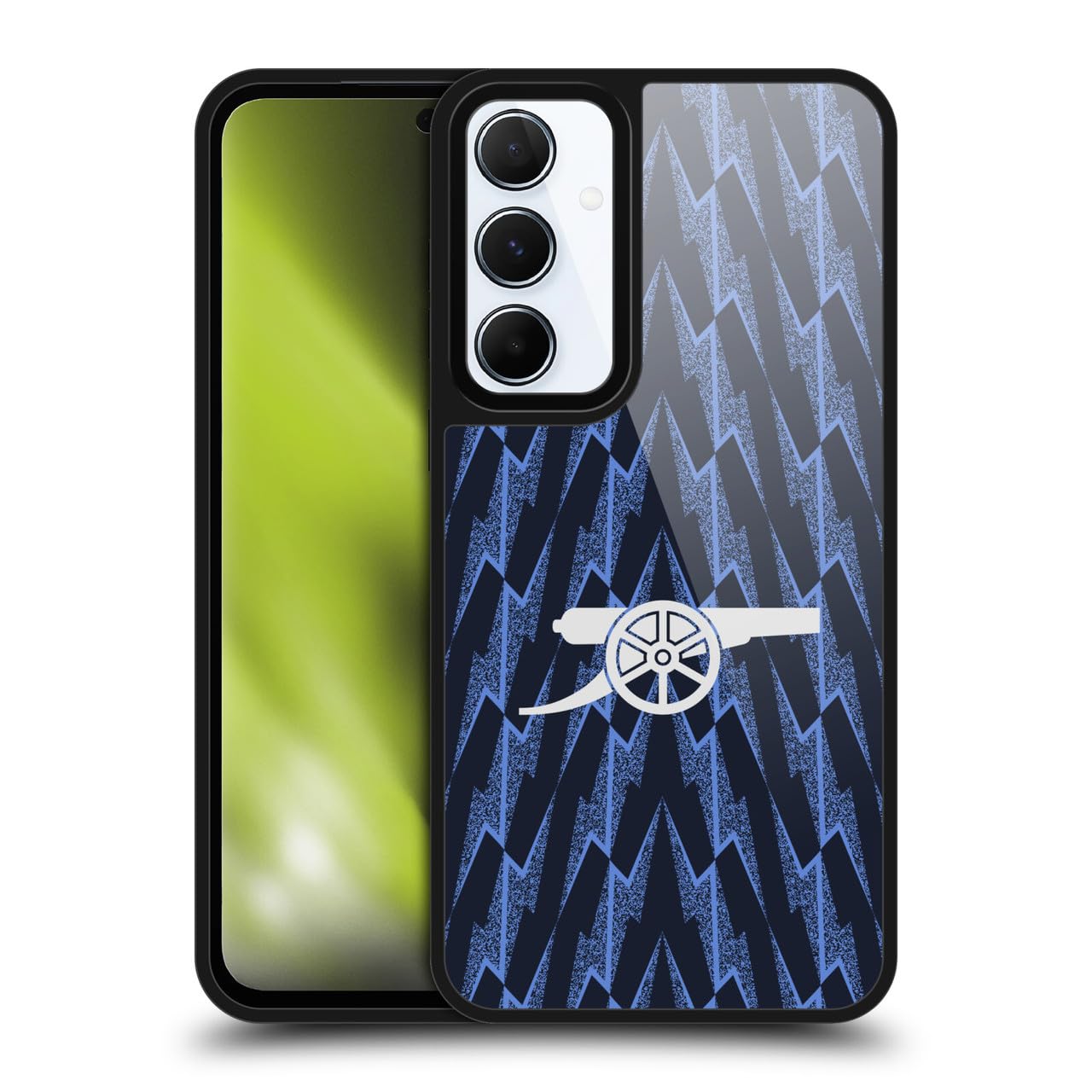 Head Case Designs Officially Licensed Arsenal FC Away 2025/26 Kit Gel Armour Case [Military Grade Protection] Compatible With Samsung Galaxy A55 5G — image 1