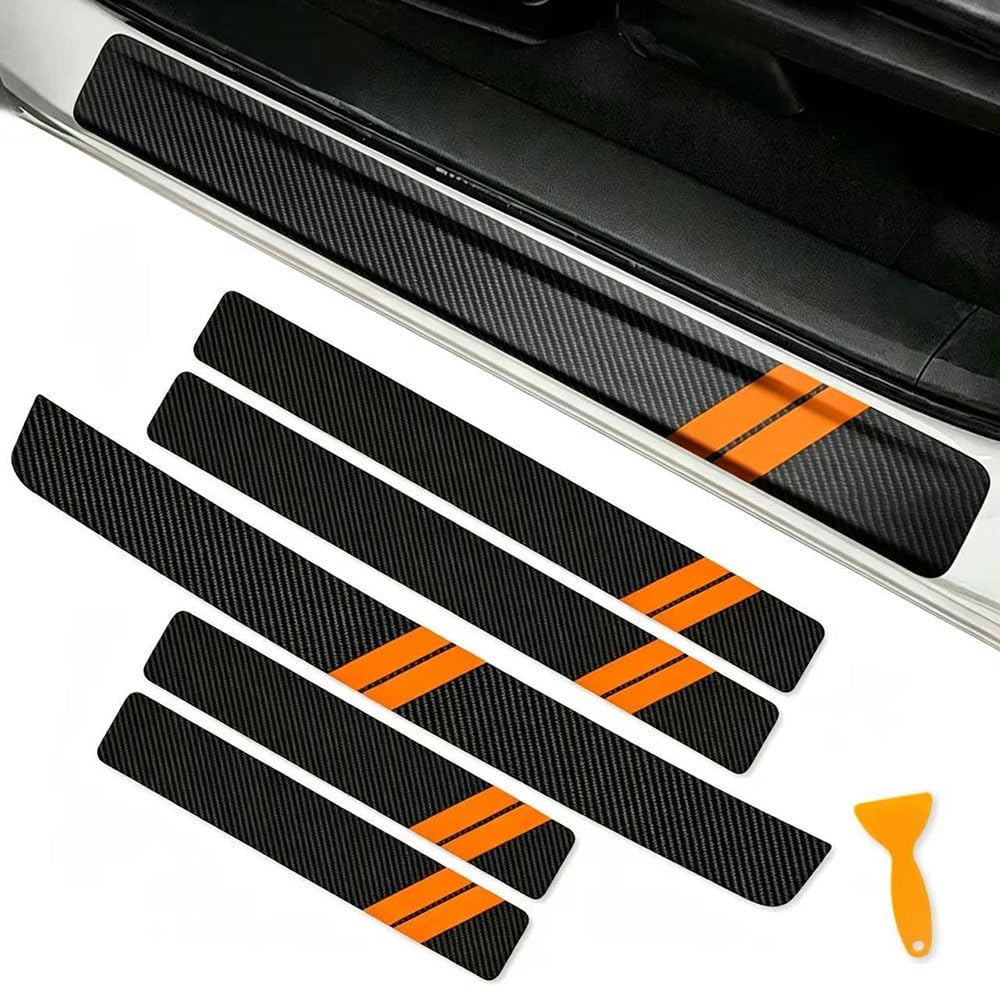 ALAFAY Car Door Sill Protector for Subaru Levorg 2015-2020,