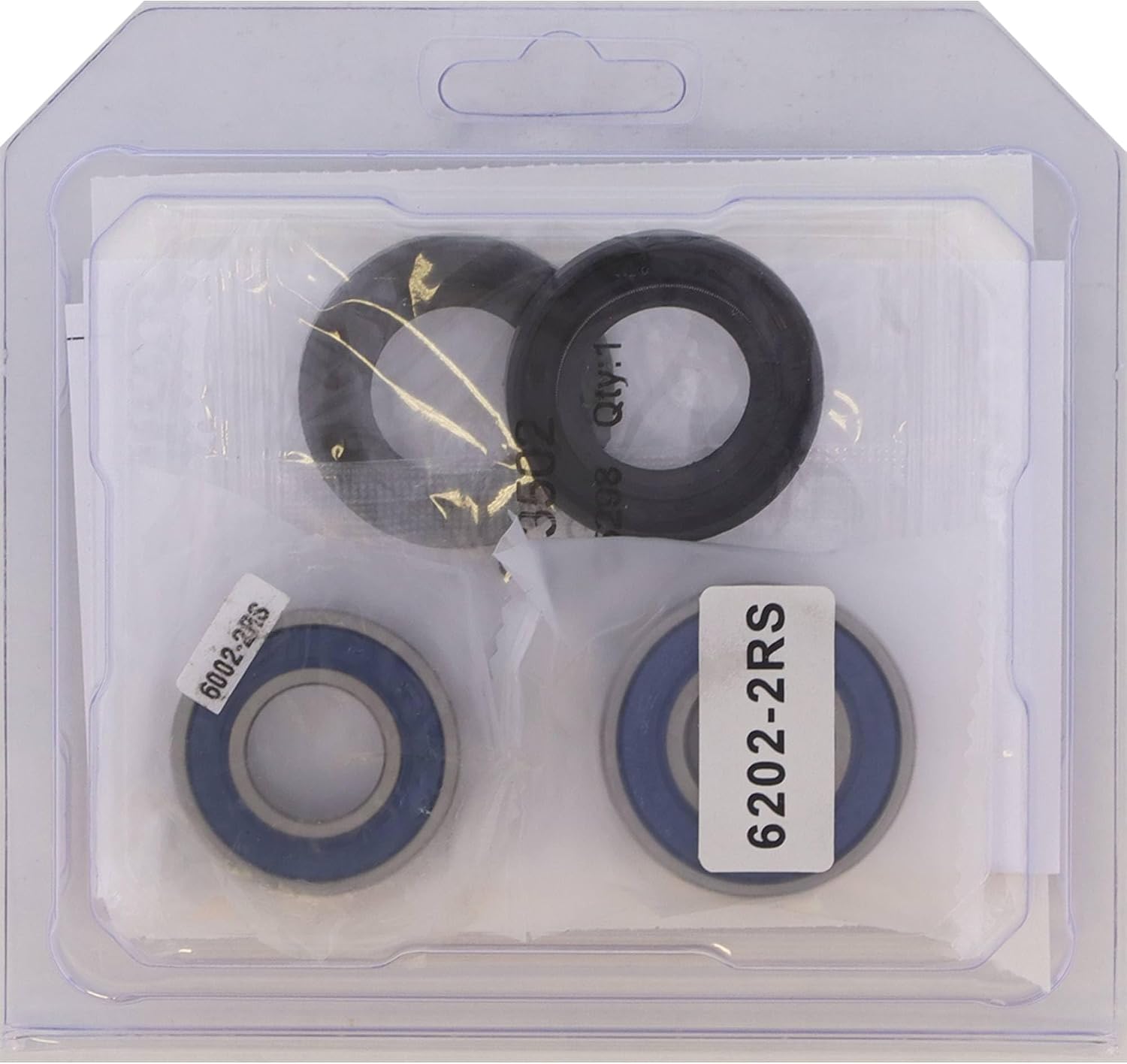 All Balls Racing 25-1168 Wheel Bearing Seal Kit Compatible with/Replacement for Suzuki Yamaha