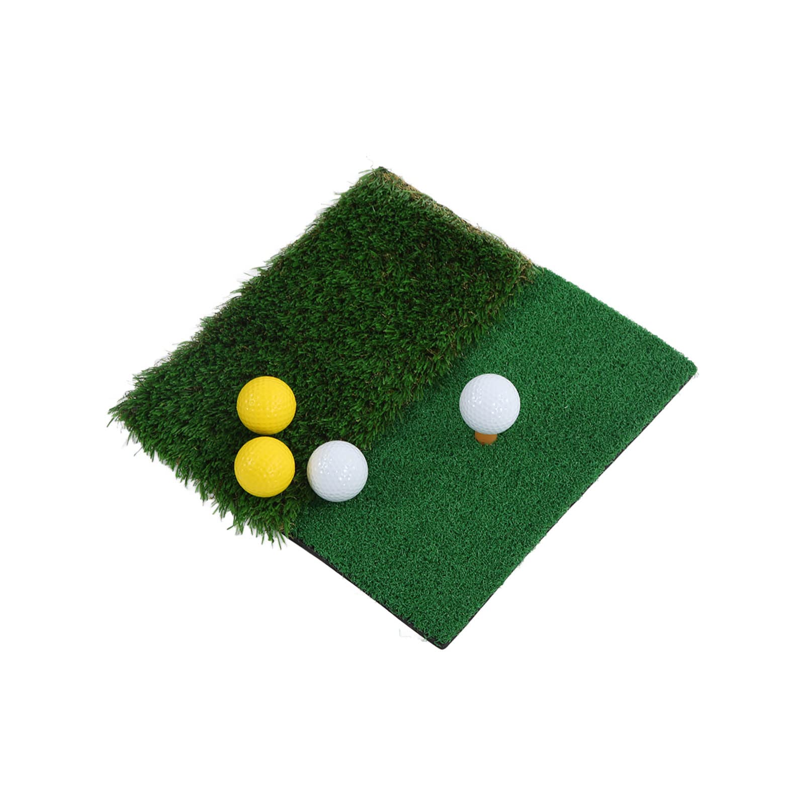 Red de astillado portátil para Entrenamiento de Golf, Juego de Red de práctica de Golpe Plegable de Doble Cara, Material de Nailon Duradero para Patios, Parques, Campos de Golf