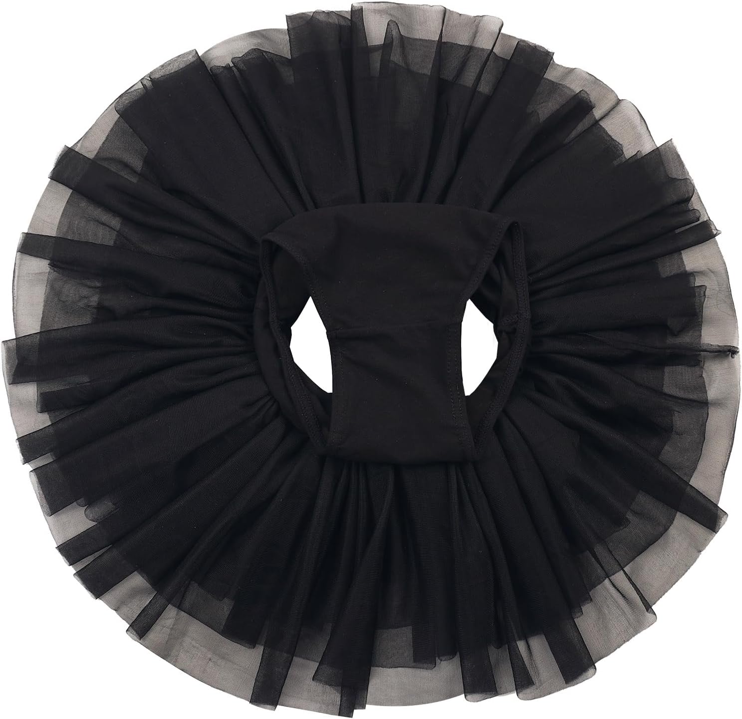 HUAANIUE Newborn Baby Girl Fluffy Soft Tutu Skirt with Diaper Cover,Toddler Girl Tutu Skirt with Headband - Image 3