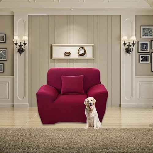 Miniatura 2 de Febixo Fundas elásticas para sofá de 1234 plazas, funda para sofá biplazasillón, funda de sofá modular en forma de L, protector de muebles de tela