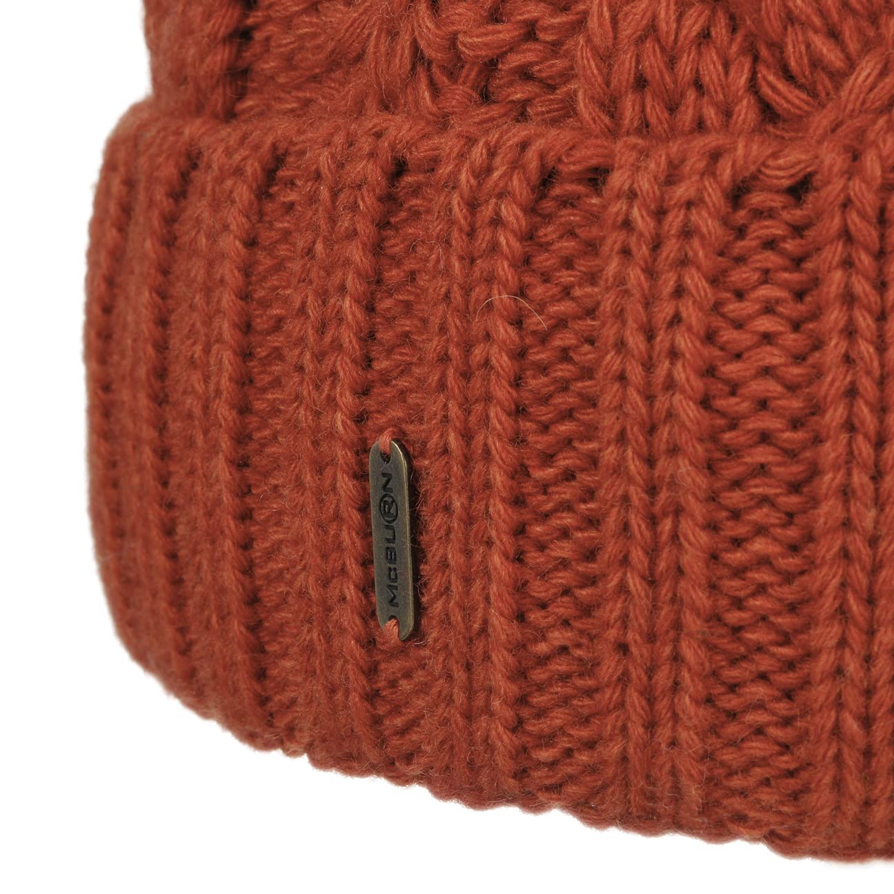 Giant Berretto con PON Donna - Made in Italy Beanie Invernale Berretti Pompon Lavorato a Maglia Risvolto, Fodera, Fodera Inverno Autunno/Inverno